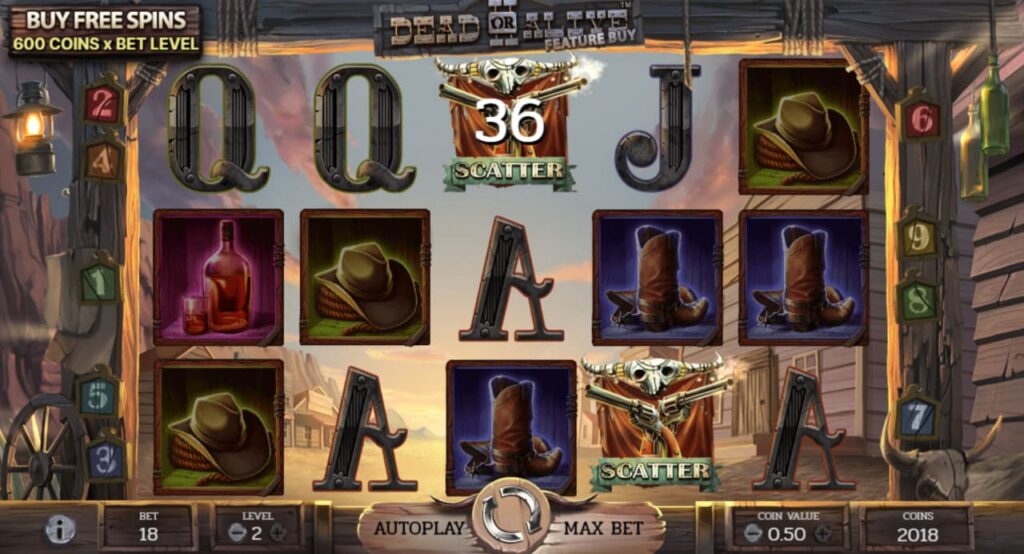 Dead or Alive slot